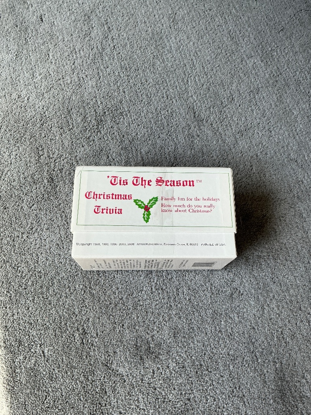 Tis The Season Christmas Trivia game